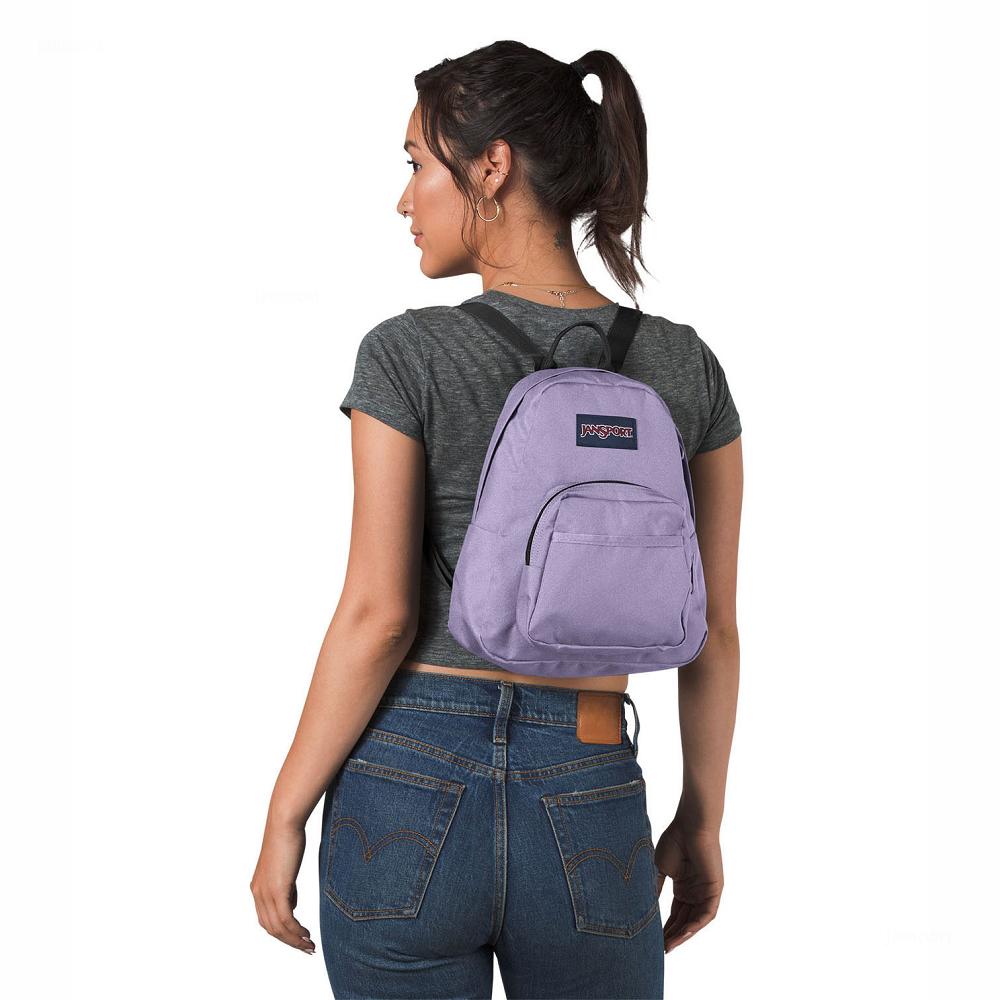 Sac à Dos Scolaire JanSport HALF PINT MINI Violette | QNO-85140780